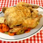 Pečené kuře na zelenině