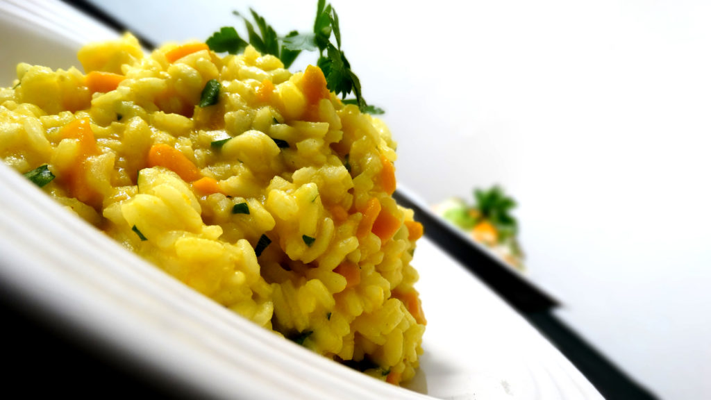 Dýňové risotto