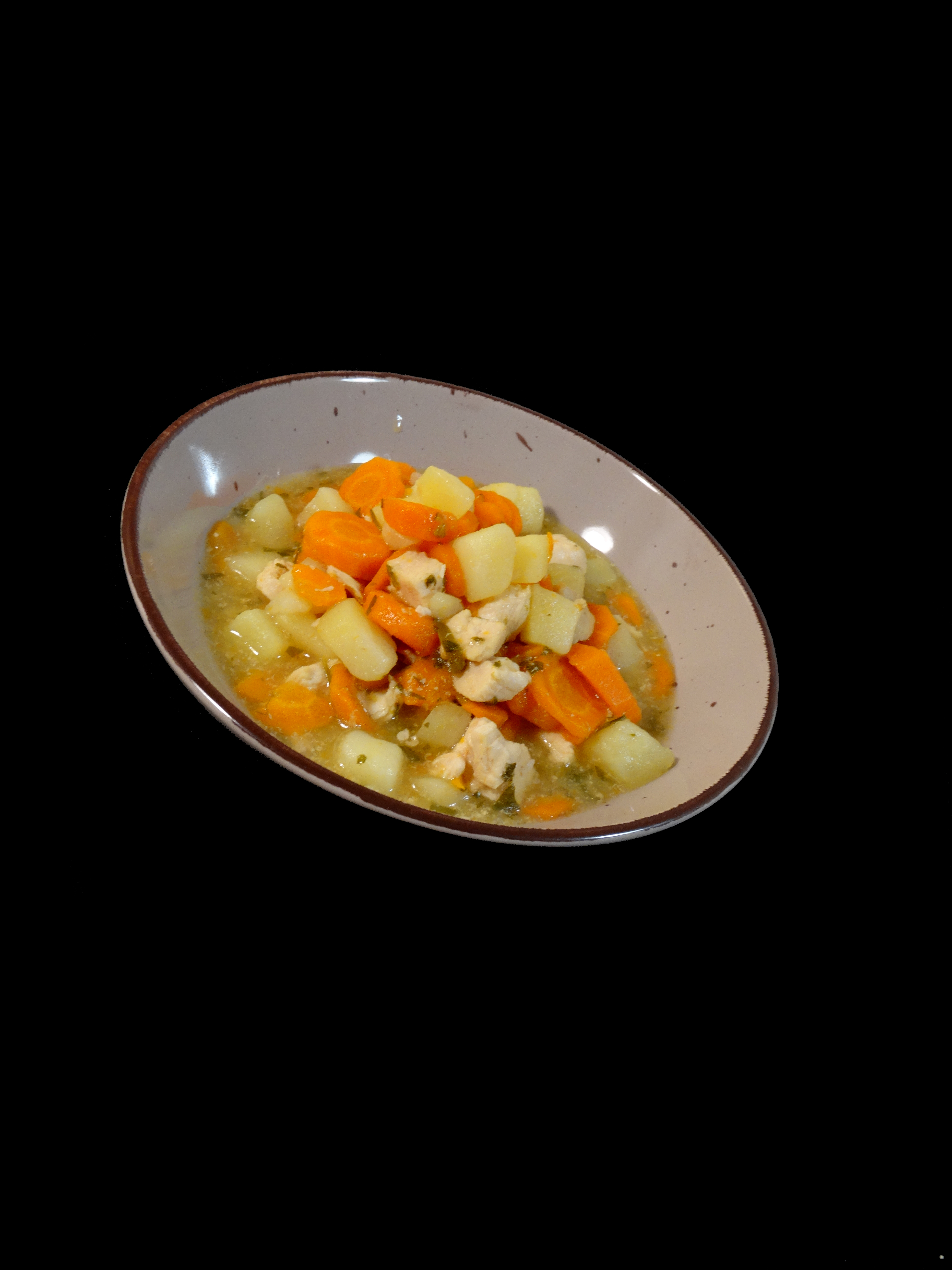Kuřecí ragú s brambory a mrkví