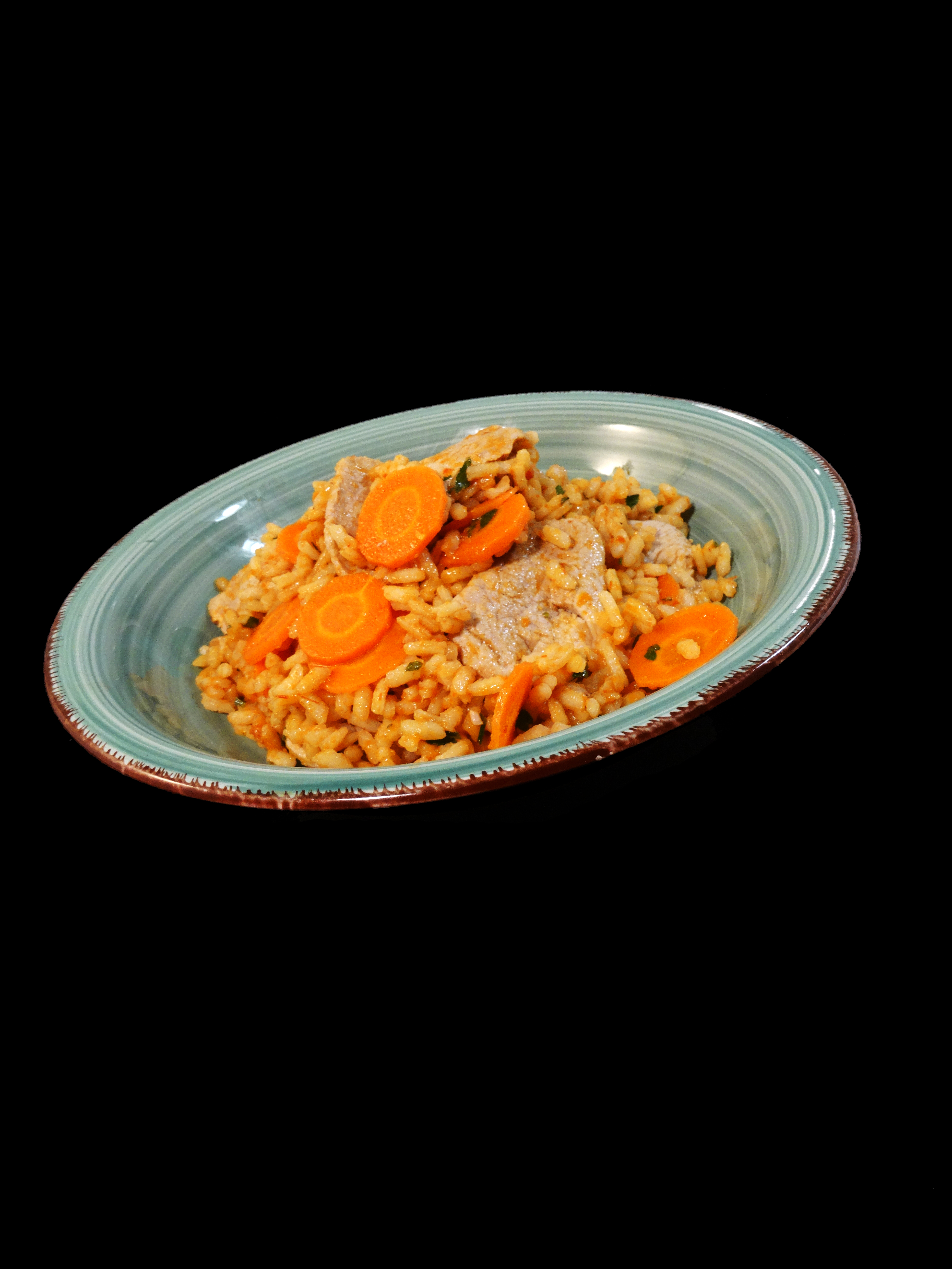 Risotto s telecím masem